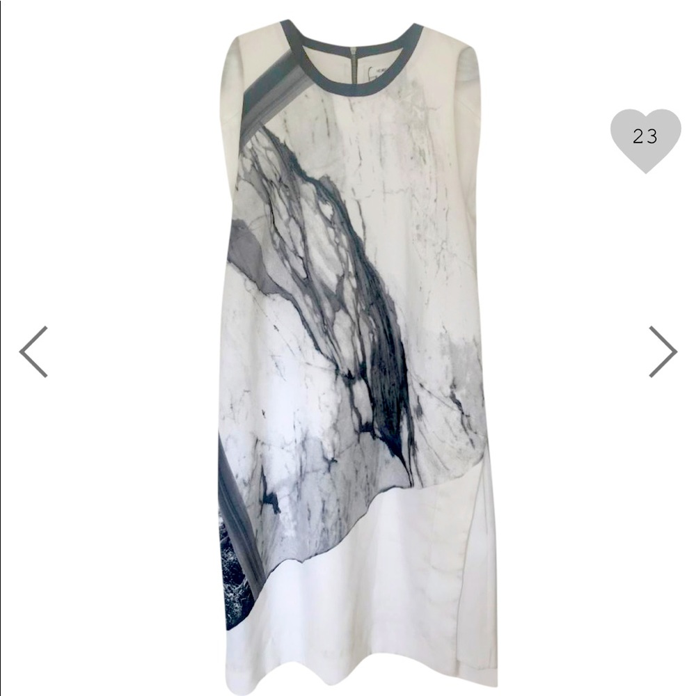 Marble print Helmut Lang Dress